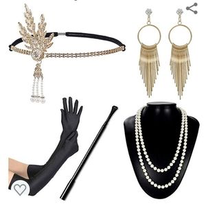 1920s Flapper Costume Set